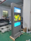 二重側面屋外LCDの広告プレーヤー32 55 86インチの容量性キオスク