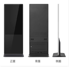Wifiのタッチ画面のデジタル表記のキオスクLcdの広告プレーヤーを立てる85インチの床