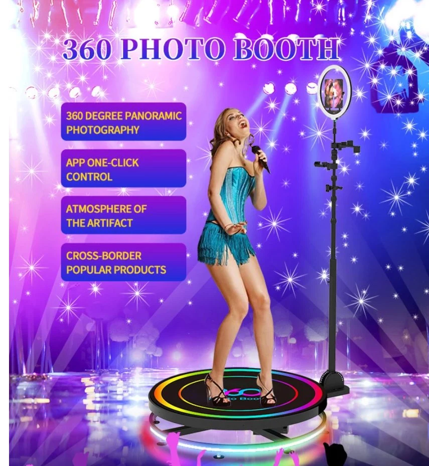 党のためのTopadk 360 Photobooth Selfieの紡績工のカメラのiPadの細胞のタブレット