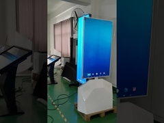 マルチタッチデジタルサイネージキオスクフロアスタンド Android 5.1