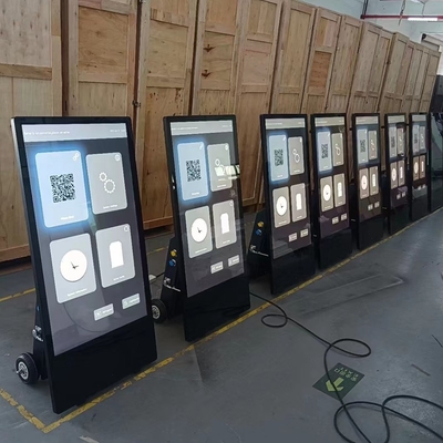 防水屋外 LCD デジタル表記容量性タッチ LCD 広告キオスク