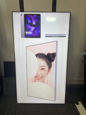 55inch 65inchのライト ボックスLCDの表示画面TFTは超狭いフレームをタイプする
