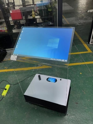 30inch 3300 Lumen Touch Projector Kiosk Holo Rear Projection Film