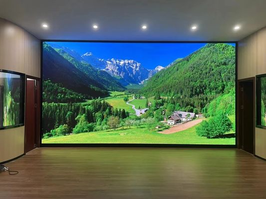 COB ミニ LED HD ディレクトディスプレイ インダース LED テレビ スマート オフィス ミーティング 135 &quot;ビッグスクリーン