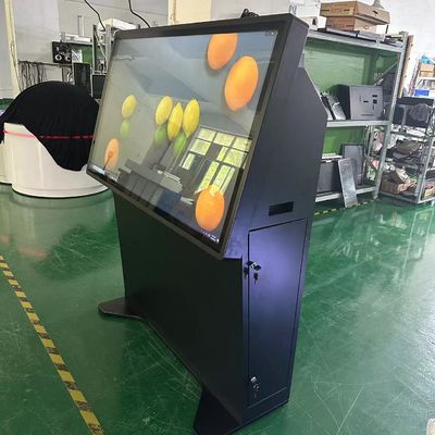 55インチ スタンドタッチスクリーン キオスク 組み込みi7コンピュータ付きPCAPLCDモニター