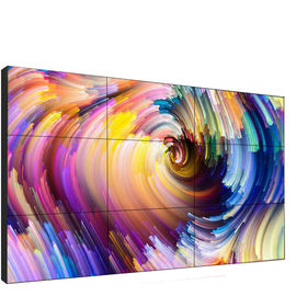 Samsung/LGは超斜面3.5mm1.8mmの黒い金属フレーム3x3 2x2 46&quot; 47&quot; 49&quot; 55&quot;をインチしましたLCDのビデオ壁を狭くします