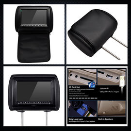 タッチ画面9インチ車の屋根のDVDプレイヤーHDの後部席の頭部の残りのモニターUSB/SD