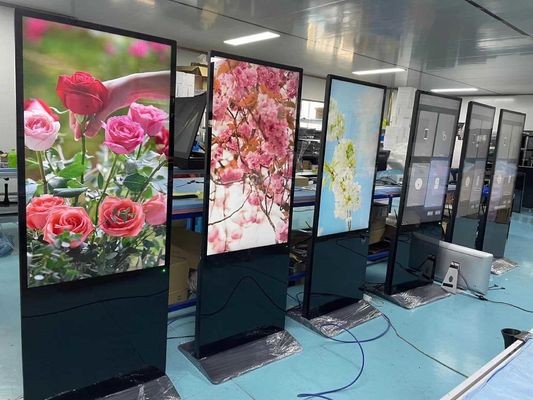 75 立体デジタルシグネージ 室内 超薄型 LCD フルスクリーン
