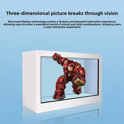 22インチ 3Dホログラムボックス 透明Lcdショーケース