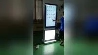 55インチAndroidデジタルサイネージキオスク、400CD/M²輝度