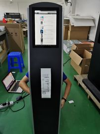 12.1インチ床立つ容量タッチスクリーンキオスクとTHERMALプリンタ内蔵AndroidまたはPCOSの支払いキオスク