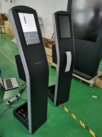 12.1インチ床立つ容量タッチスクリーンキオスクとTHERMALプリンタ内蔵AndroidまたはPCOSの支払いキオスク