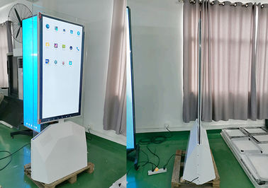 デジタル味方された壁に取り付けられた表記55"を別の側面ミラーとのOLED選抜して下さい