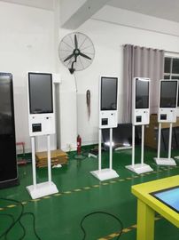 32インチのNfcの自己サービス銀行業のキオスク ターミナル10ポイントTure Falt Pcapのタッチ画面のキオスク