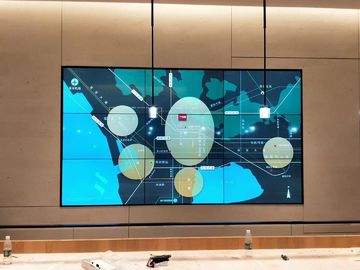 屋内超狭い斜面のビデオ壁、CCTVの中心のためのデジタル表記のビデオ壁