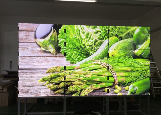 台紙250W 55のインチ500nits LGビデオTVの壁壁に取り付けられた1.8mmの斜面