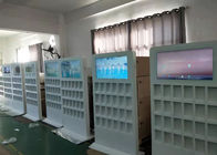 デジタル表記を立てるWiFiの床が付いている表示デジタル表記を広告するWhitel色商業LCD