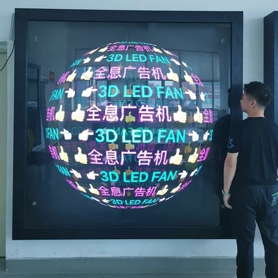 8アーム3dホログラフィックプロジェクター650mmディスプレイファン150cmABS PC