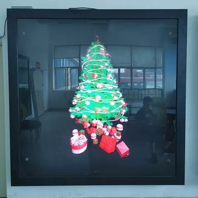 新しい携帯用再充電可能な卓上レーザー光線写真表示3DホログラムLEDファン30cm