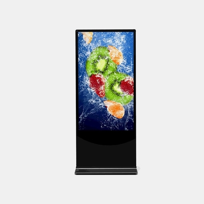 FHD UHD LCDデジタル表示装置は金属の箱SPCCのタッチ画面の広告のキオスクを選別する