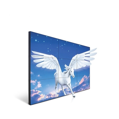 屋内デジタル表記のビデオ壁 2K 4K HD 2x3 3x3 の狭い斜面 LCD のビデオ壁