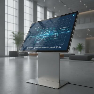 触覚精度 2mm インタラクティブデジタルサイネージ製品 高精度な触覚入力と公共の場所で汎用的な表示オプションのために設計