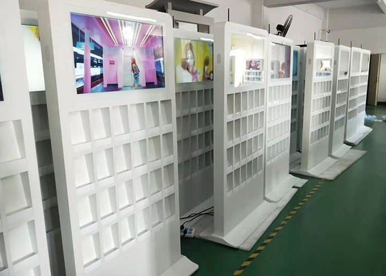 3Gタッチ画面450cd/m2 55inの床の地位の写真ブース